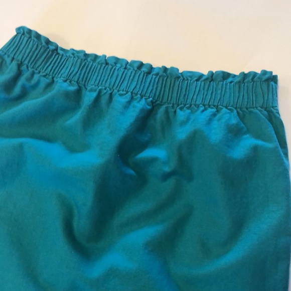 J Crew paper bag elastic waist linen blend mini skirt sz12 - Picture 4 of 9